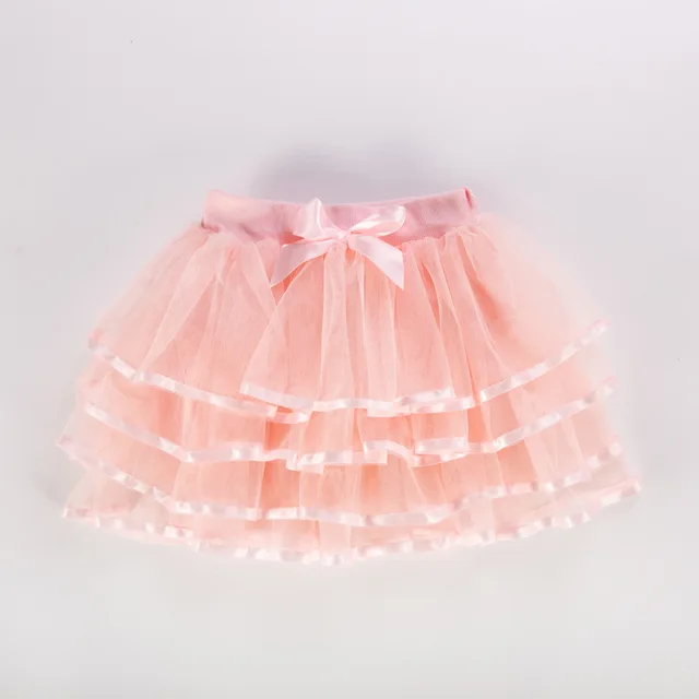 Tylová sukně pro malé princezny - Pudrová, 2-3 roky