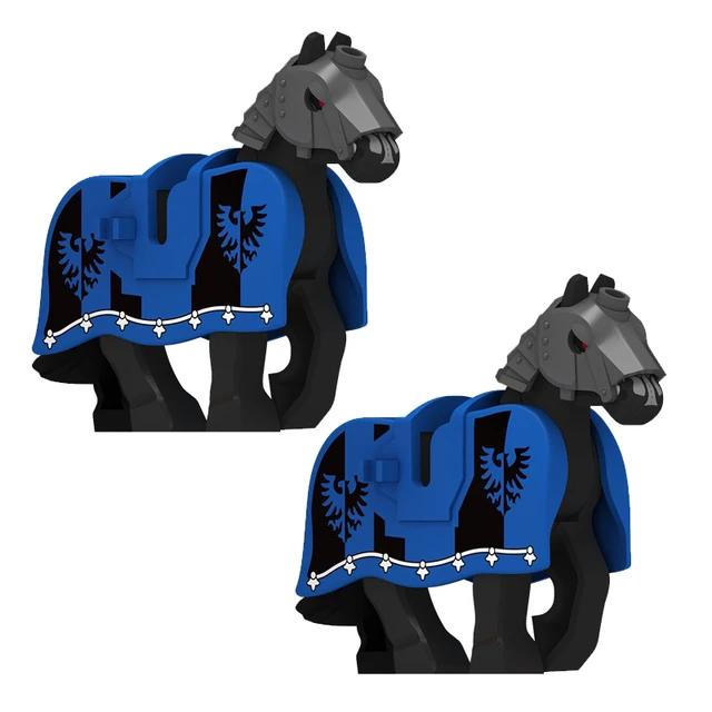Figurky rytířů a koní | styl Lego - N1004-2PCS