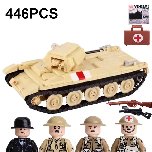 Vojenské figurky a stavební kostky | Styl Lego - B22-11-2 B19-49-52