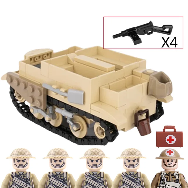 Vojenské figurky a stavební kostky | Styl Lego - B11-24 RZ131
