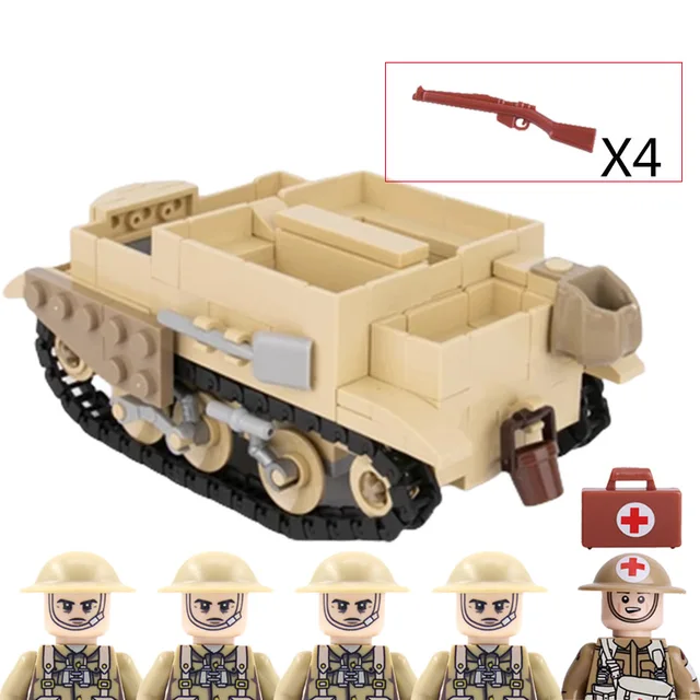 Vojenské figurky a stavební kostky | Styl Lego - B11-24 RZ132