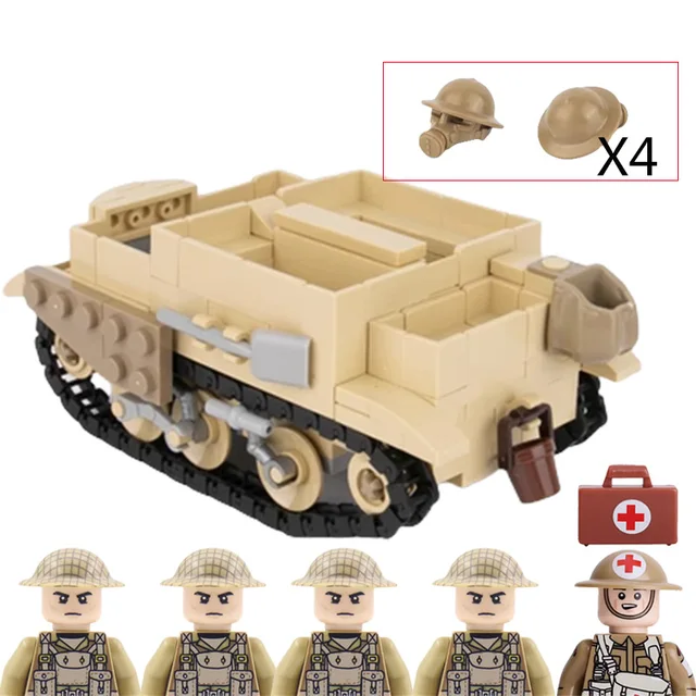 Vojenské figurky a stavební kostky | Styl Lego - B11-24 RZ133