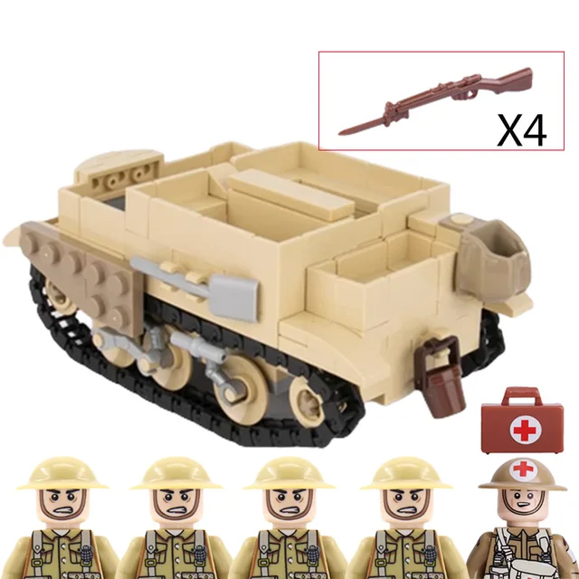 Vojenské figurky a stavební kostky | Styl Lego - B11-24 RZ134