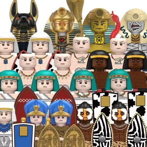 Stavební kostky-válečníci středověkého Egypta | styl Lego