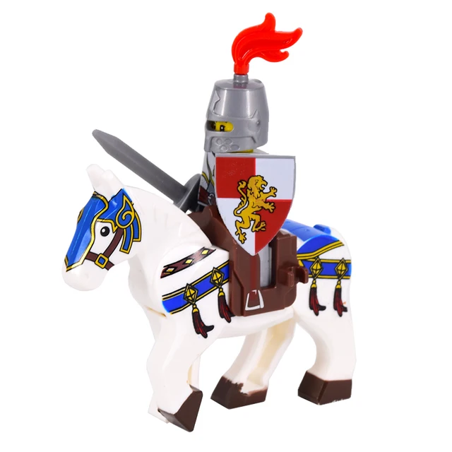 Středověcí rytíři na koních | Styl lego - Styl 37