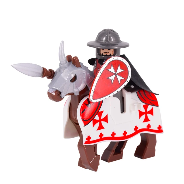 Středověcí rytíři na koních | Styl lego - Styl 49