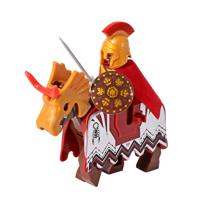 Středověcí rytíři na koních | Styl lego - Styl 52