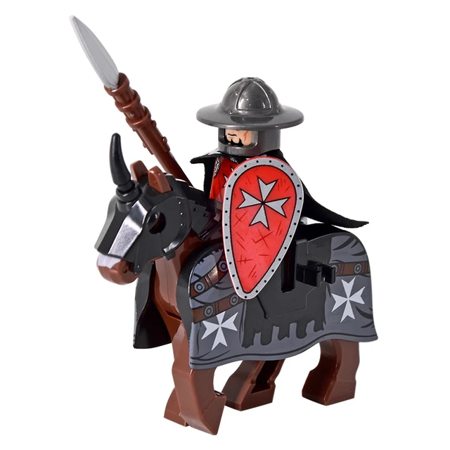 Středověcí rytíři na koních | Styl lego - Styl 55