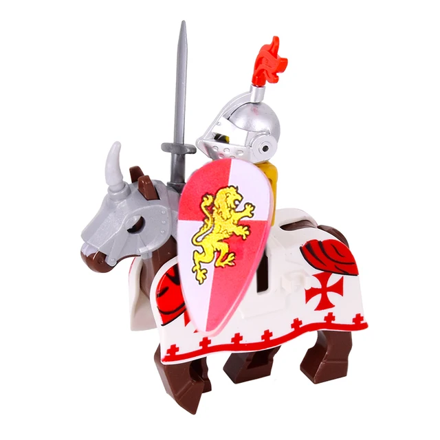 Středověcí rytíři na koních | Styl lego - Styl 65