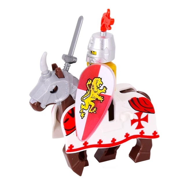 Středověcí rytíři na koních | Styl lego - Styl 66