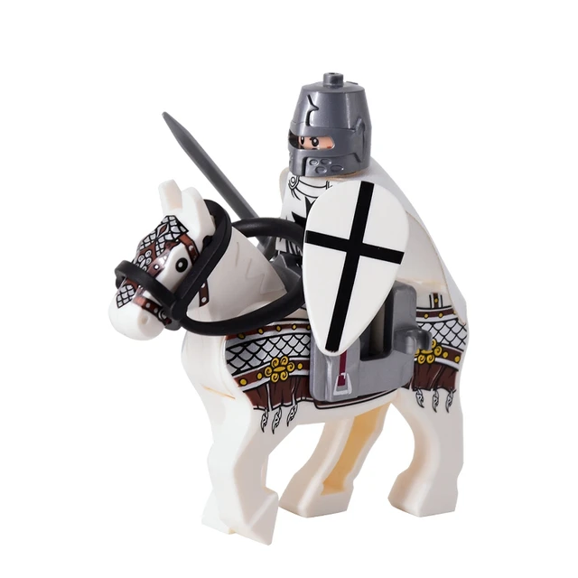 Středověcí rytíři na koních | Styl lego - Styl 70