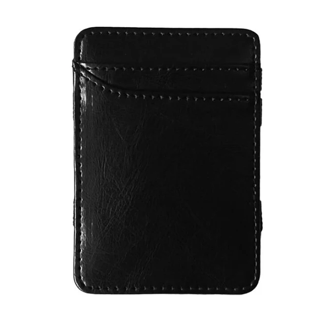 Stylová pánská minipeněženka na karty - černá