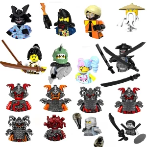 Ninja anime figurky | Styl Lego