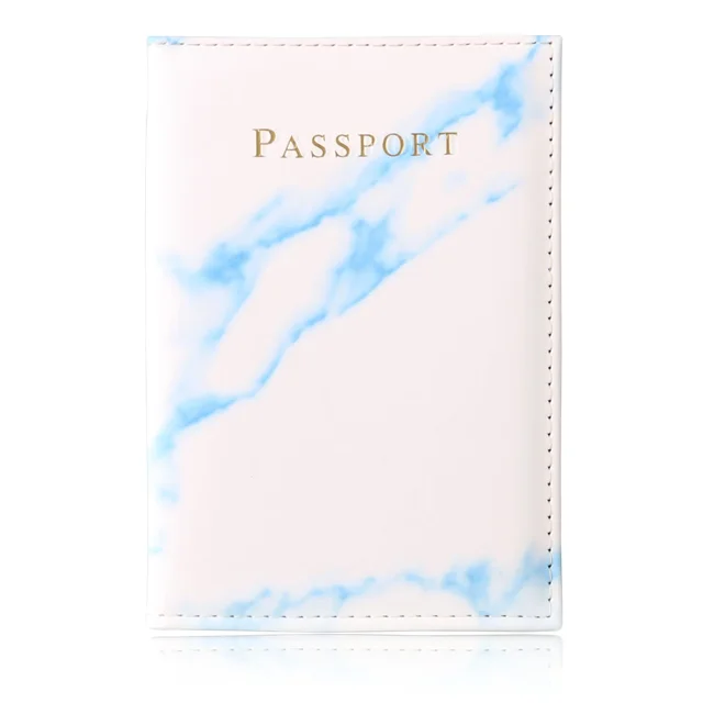 Unisex obal na cestovní pas - Modrá 2