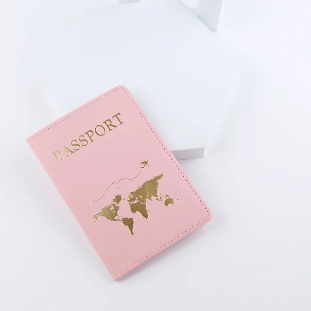 Unisex obal na cestovní pas - růžový