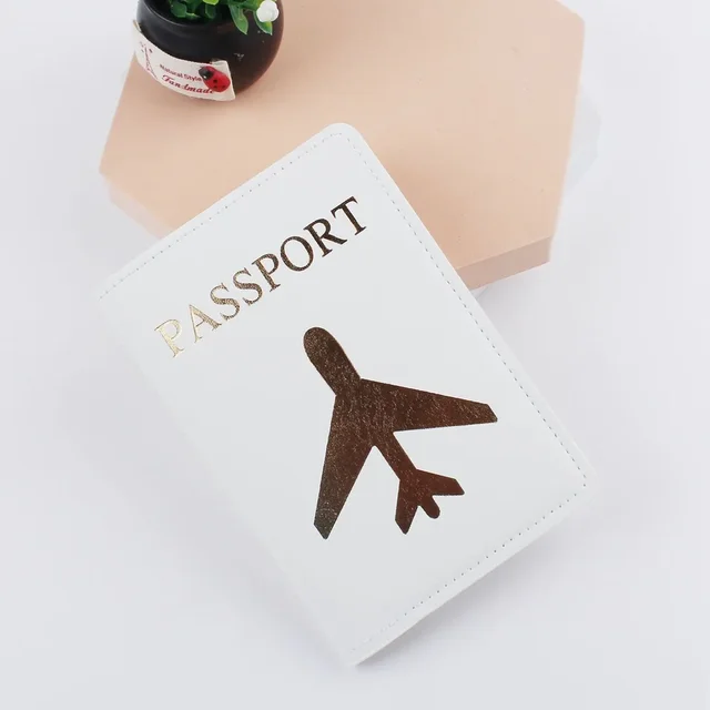 Unisex obal na cestovní pas - Bílý