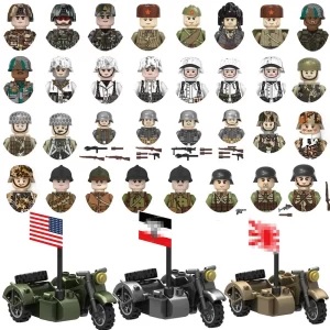 Stavební vojenské figurky | Styl Lego