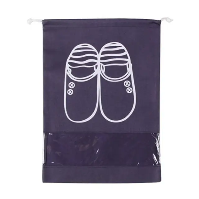 Ochranný vak na boty | sáček na boty - Modrý, 36 x 27 cm
