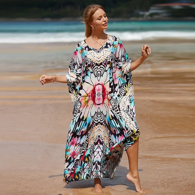 Letní maxi šaty na pláž - 10