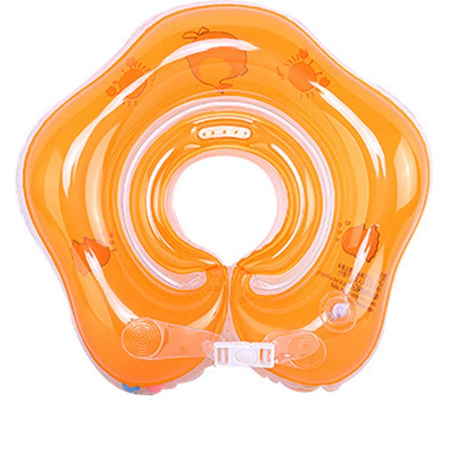 Kruh pro miminka | plavací kruh pro miminka - Oranžový