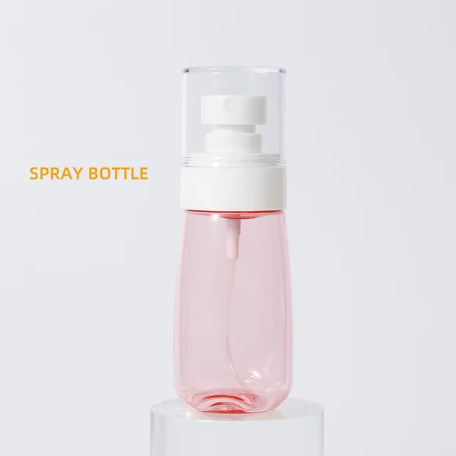 Cestovní lahvička na kosmetiku - Láhev se sprejem-růžová, 30 ml