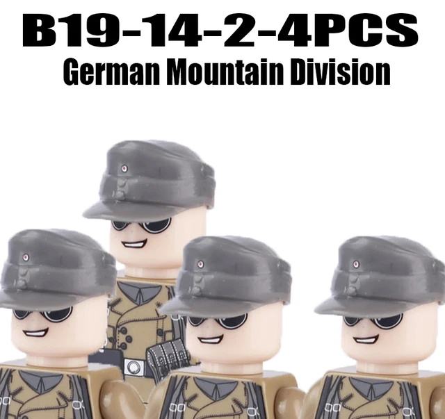 Vojenské figurky a stavební kostky | Styl Lego - B19-14-2-4KS