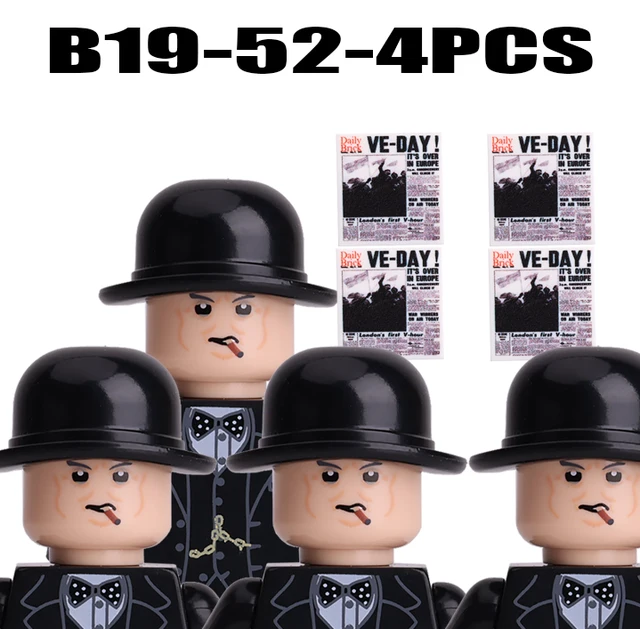 Vojenské figurky a stavební kostky | Styl Lego - B19-52-4KS