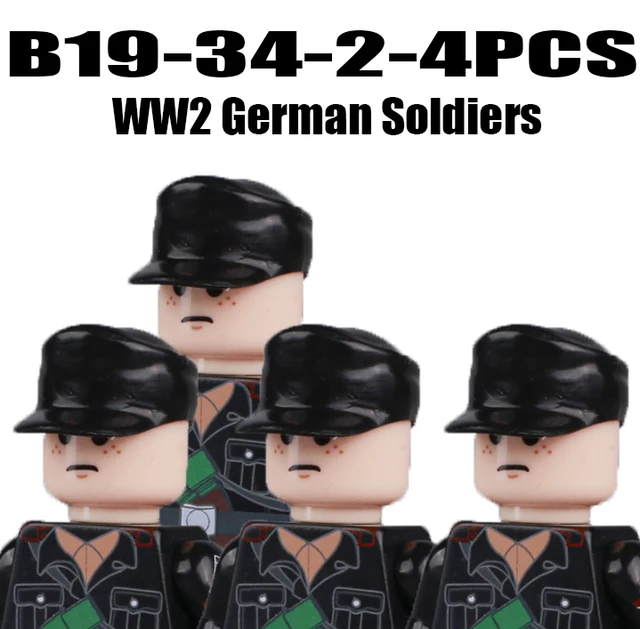 Vojenské figurky a stavební kostky | Styl Lego - B19-34-2-4KS