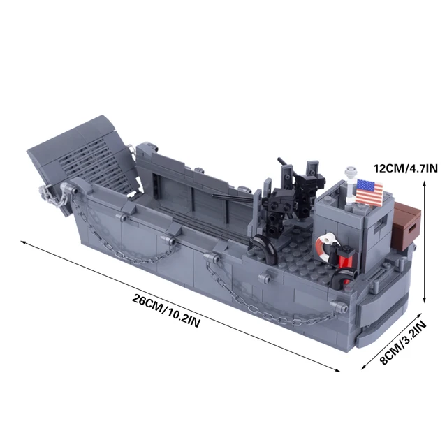 Stavebnice tanku M26 a vojenských vozidel | styl Lego - B14-45
