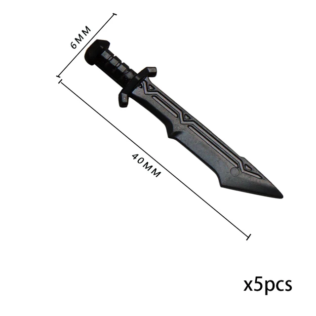 Válečníkovy doplňky: štít, meč, plášť a helmice | Styl Lego - KTPJB204