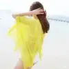 Sexy plážové šaty přes plavky | Univerzální velikost - Žlutá