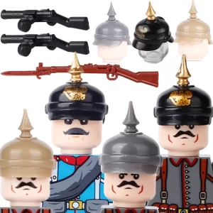 Německé vojenské figurky | styl Lego