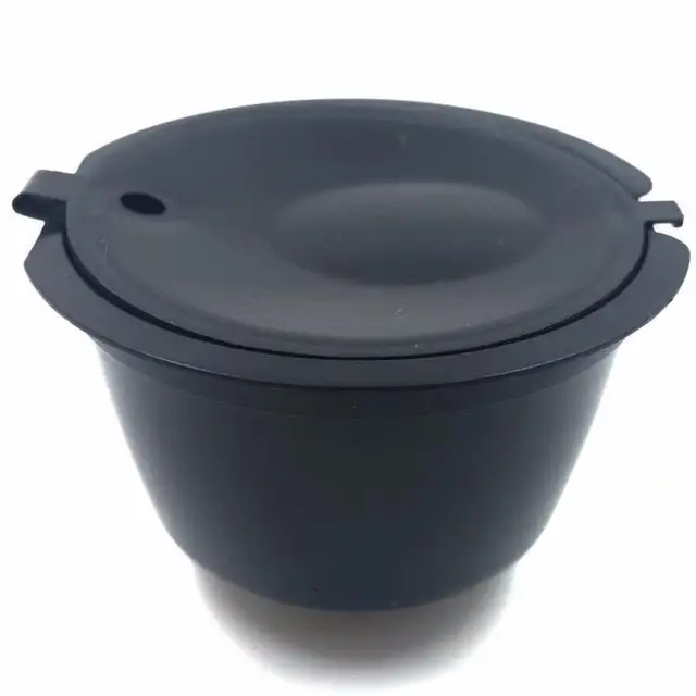 Kapsle do kávovaru | plnitelné kapsle na kávu - na 50 použití - černá