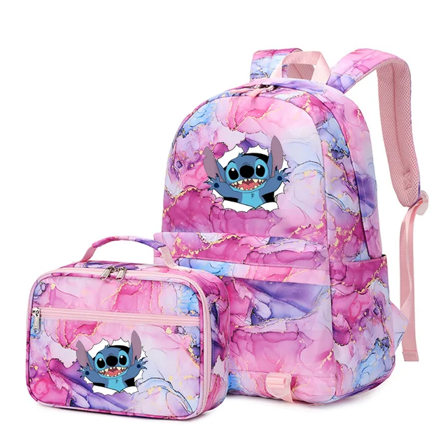 Disney Lilo a Stitch batoh se svačinovou taškou - 012
