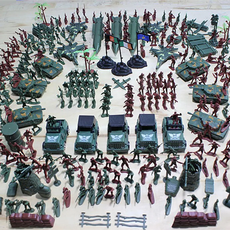 Vojenské figurky | sada 307ks