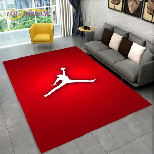 Protiskluzový koberec s motivem basketbalu
