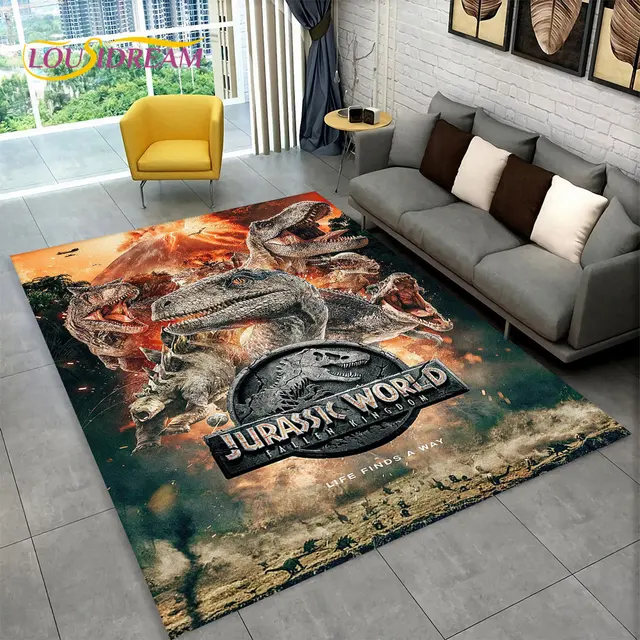 Koberec s motivy Jurassic Park - 3, 70x100cm