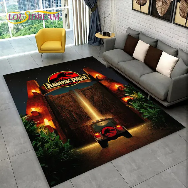 Koberec s motivy Jurassic Park - 4, 40x60cm
