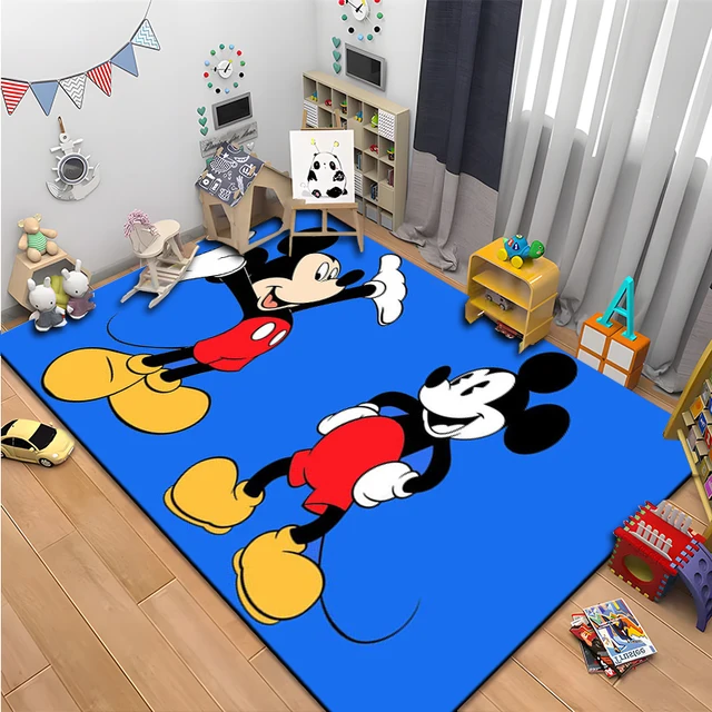 Dětský koberec s motivem Mickey a Minnie - styl B, 70x100cm