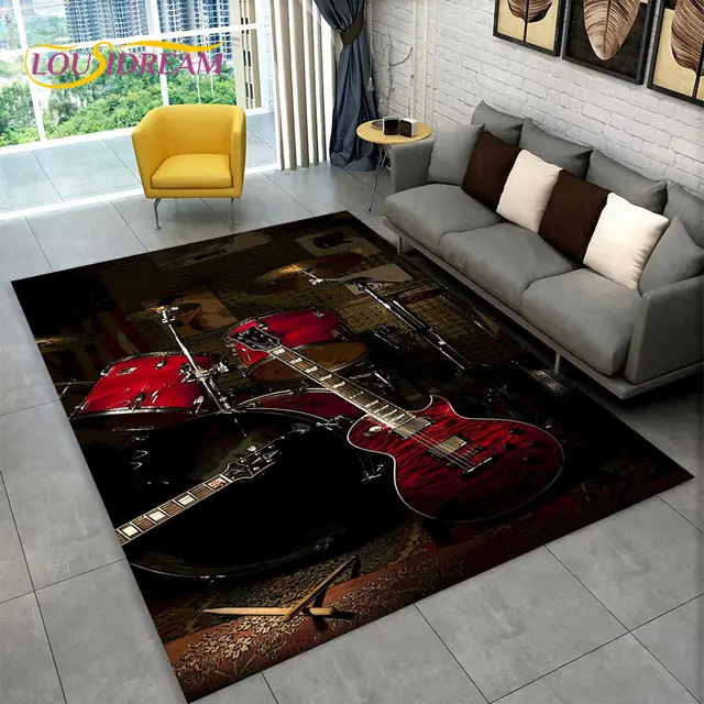 Hudební koberec do dětského pokoje - 11, 80x120cm