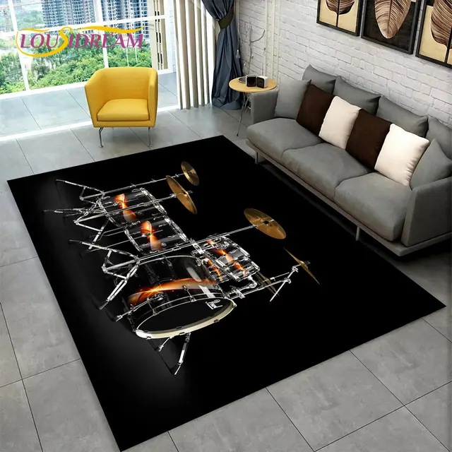 Hudební koberec do dětského pokoje - 12, 80x120cm
