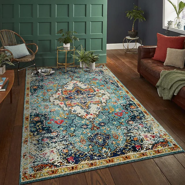 Luxusní obdélníkový koberec do obýváku - B, 80 x 120 CM
