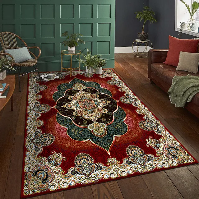 Luxusní obdélníkový koberec do obýváku - A, 80 x 120 CM