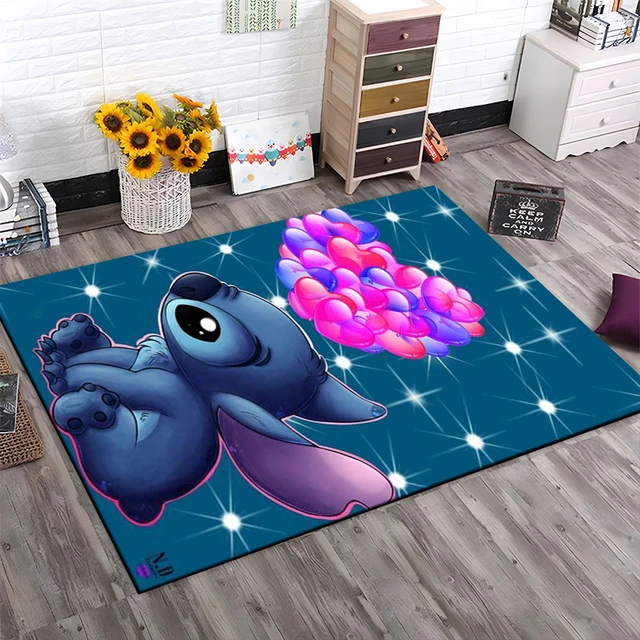 Velký koberec s motivem Lilo a Stitch - styl C, 160 x 230 cm
