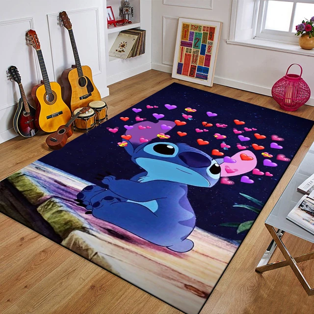 Velký koberec s motivem Lilo a Stitch - Styl D, 60 x 90 cm