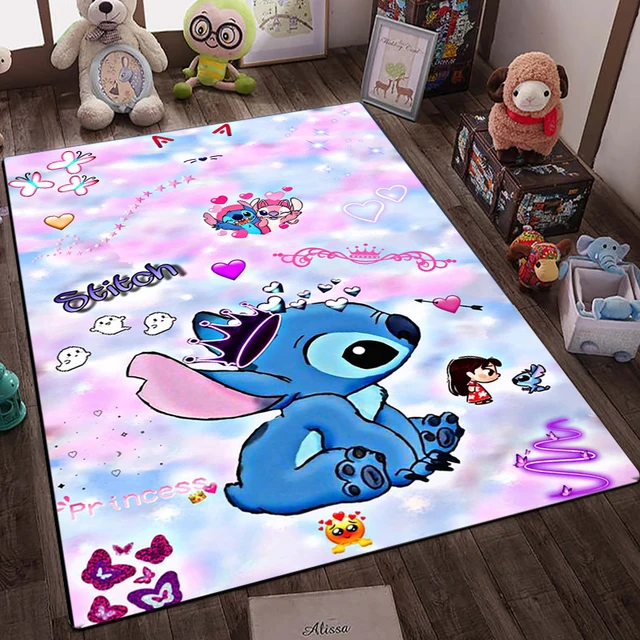 Velký koberec s motivem Lilo a Stitch - styl H, 160 x 230 cm