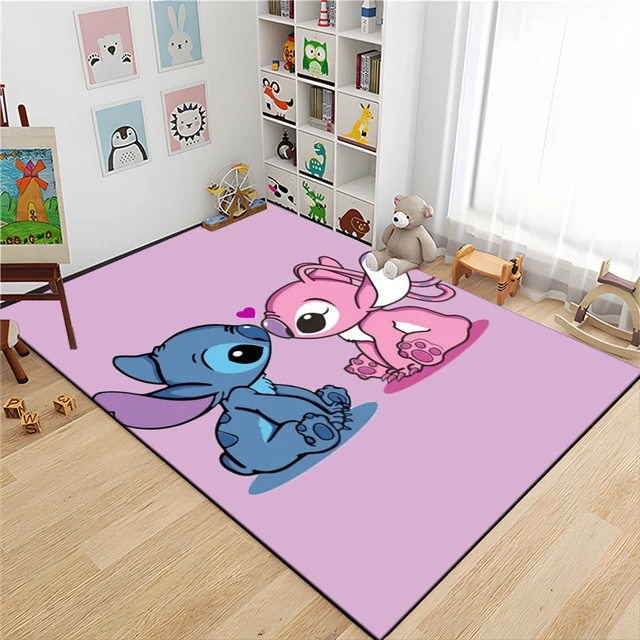 Velký koberec s motivem Lilo a Stitch - styl A, 80 x 140 cm