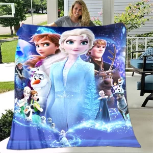 Dětská deka s motivy Ledového království