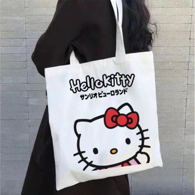 Plátěná taška s motivem Hello Kitty - 2