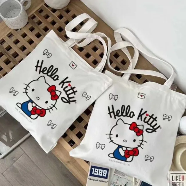 Plátěná taška s motivem Hello Kitty - 3